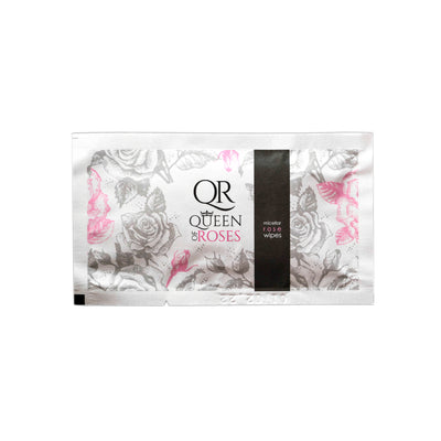 Queen of Roses Feuchttücher mit mizellarem Rosenwasser