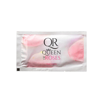Queen of Roses Feuchttücher mit natürlichem Rosenwasser