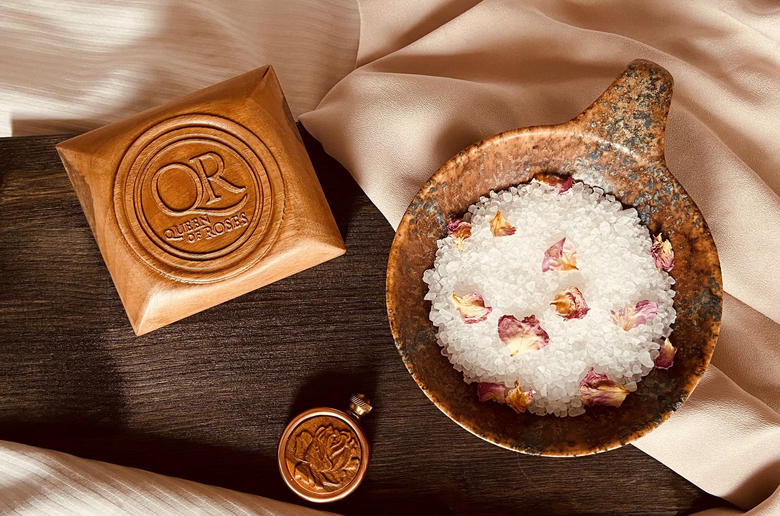 Turn your bath into a wellness paradise. Mix your favourite essential oil with rock salt and ad the mixture to your bath. Enjoy the goodness of nature right in your home. Rose oil will uplift your mood send you on an enchanted aromatherapy journey.